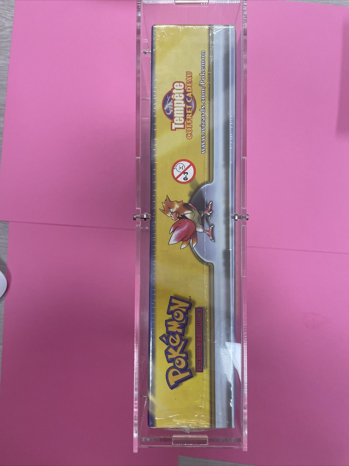 Tempête le plus rare des coffrets Pokémon 1 deck + 3 boosters wizards no display – Photo 2