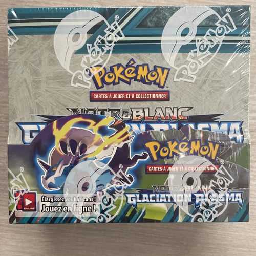 Display Pokemon Noir & Blanc Glaciation Plasma 36 Boosters neuf FR RARISSIME  