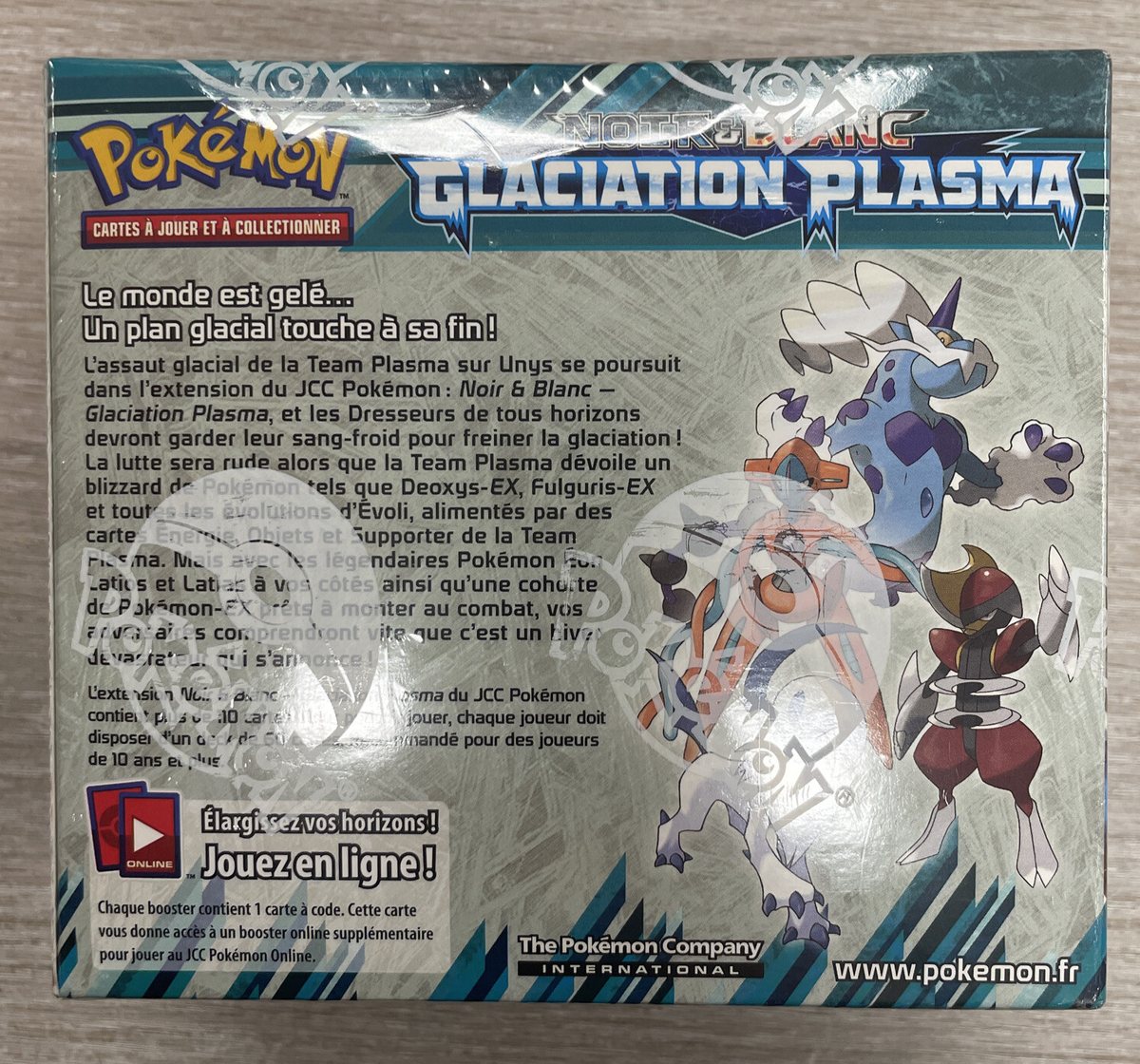 Display Pokemon Noir & Blanc Glaciation Plasma 36 Boosters neuf FR RARISSIME – Photo 3